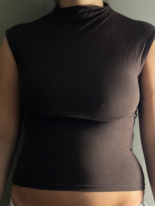 Brúnn bolur Gina Tricot