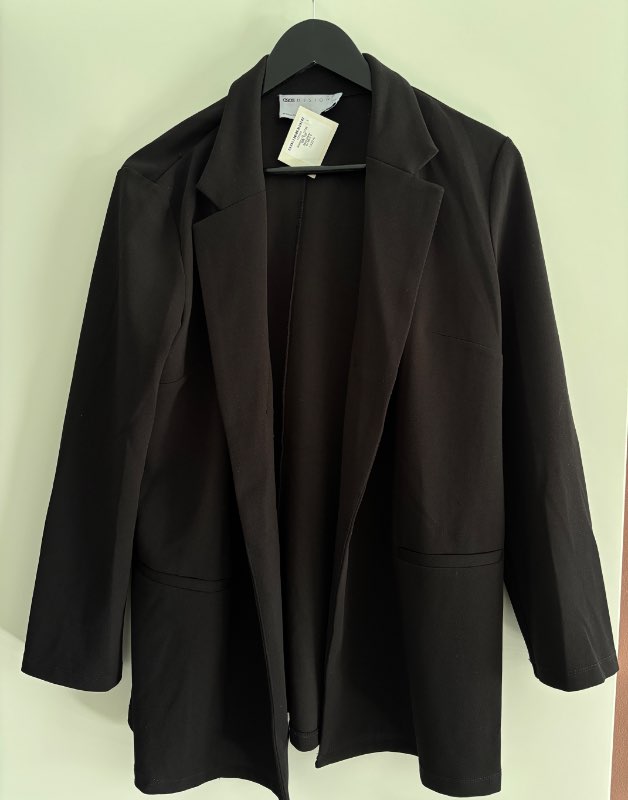 ASOS svartur blazer