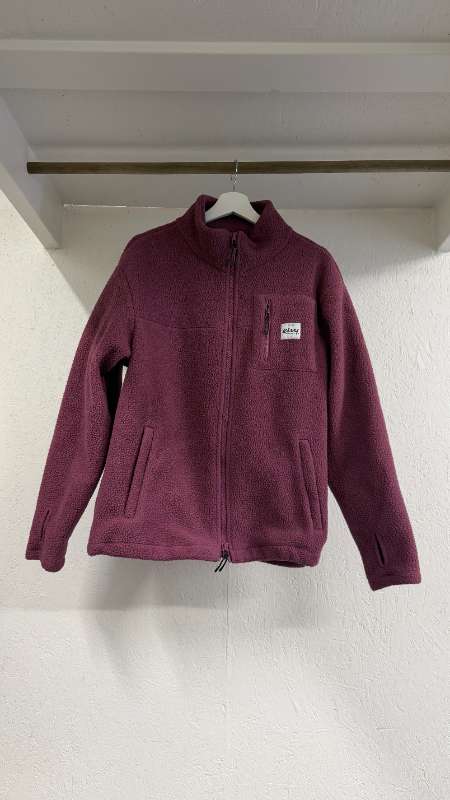 Eivy flísjakki vínrauður