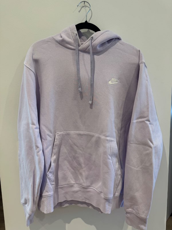 nike fjólublá hettupeysa