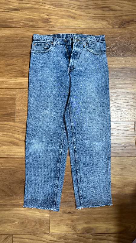 Vintage Levi’s gallabuxur bláar
