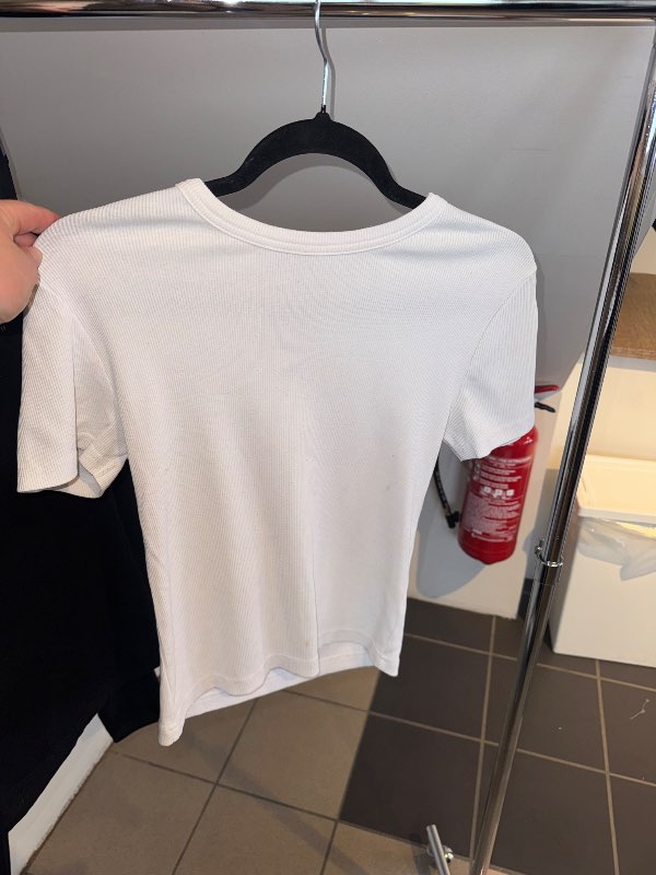 Zara hvítur bolur