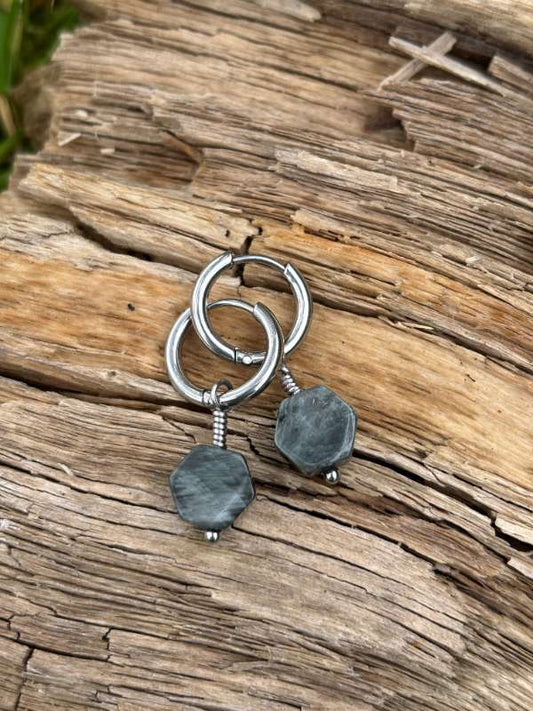 Eyrnalokkar m / Labradorite