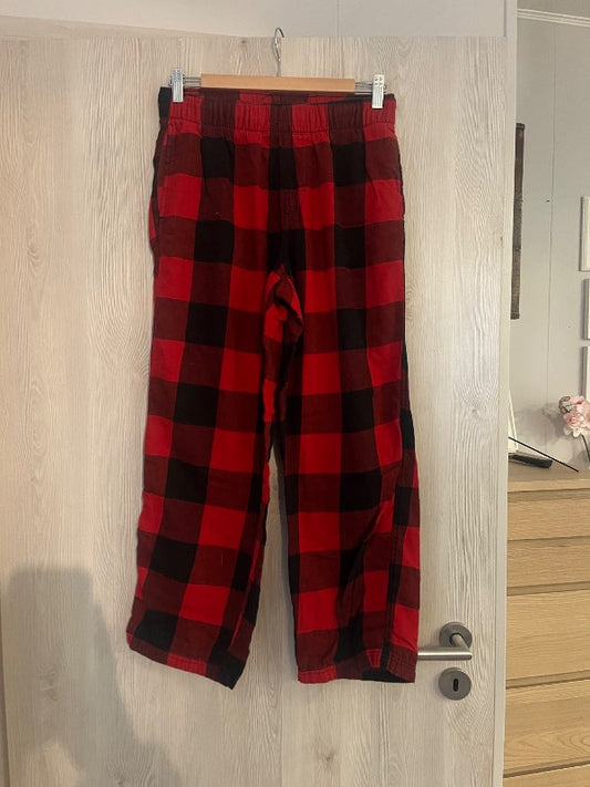 Köflóttar náttbuxur