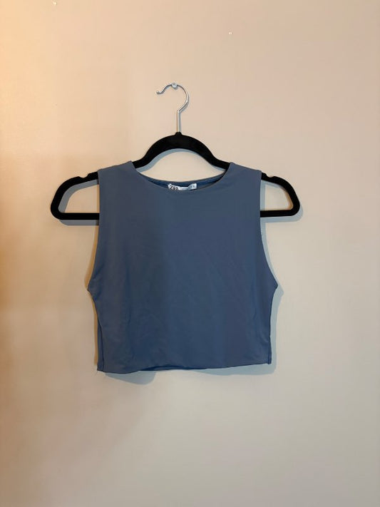 Zara cropped hlýrabolur