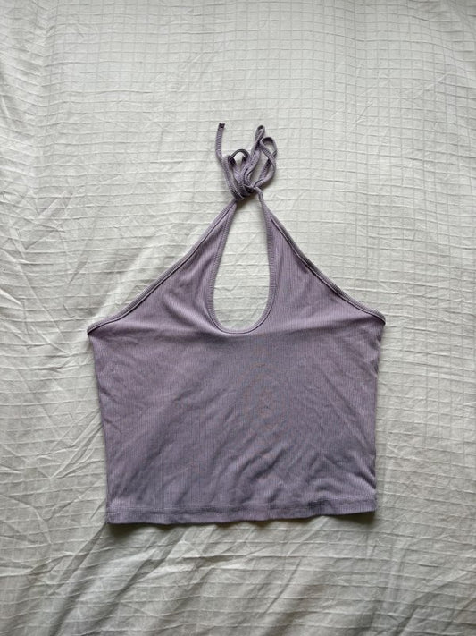 Fjólublár halter toppur