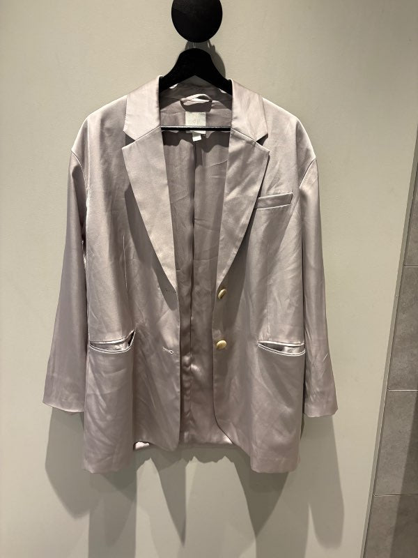 H&M satín blazer