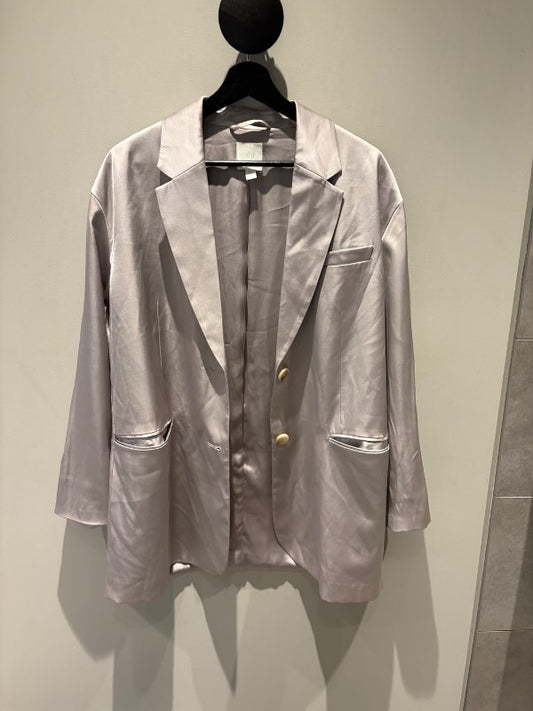 H&M satín blazer