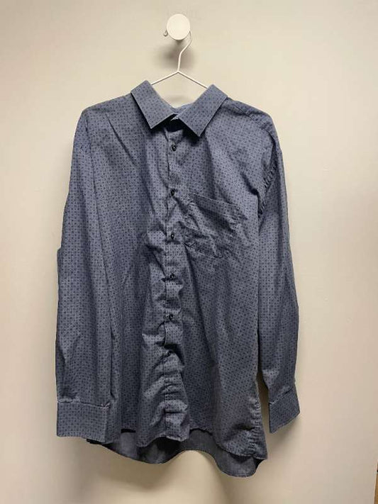 Carnét blue patterned shirt