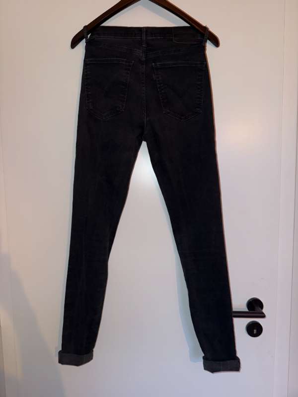 Levi's - Mile High - Gallabuxur - Svartar