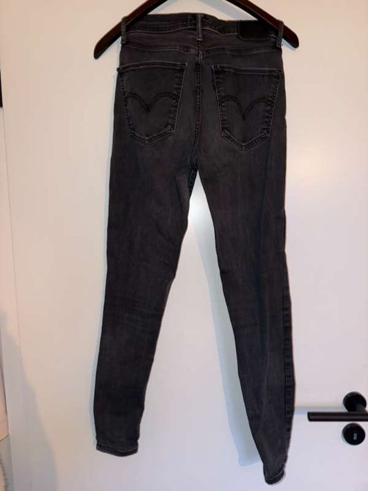 Levi's - Mile High - Gallabuxur - Svartar