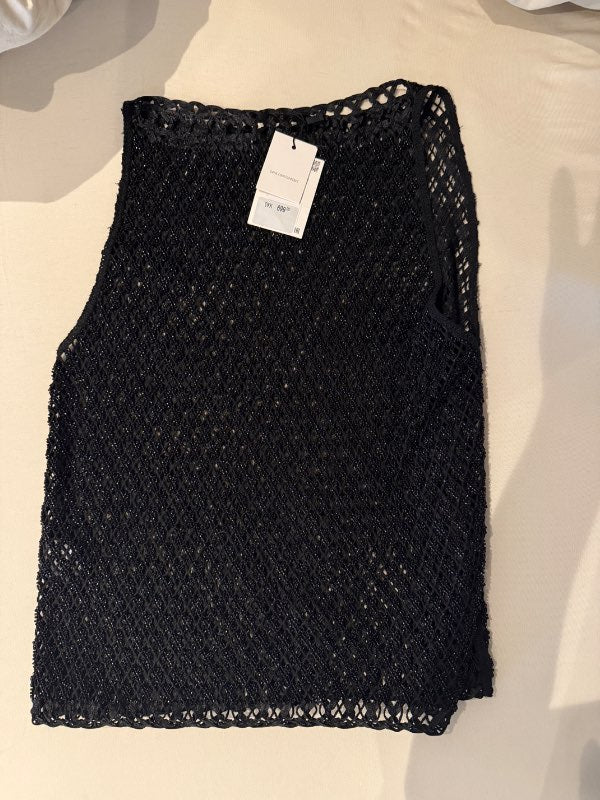 Zara glimmer tank