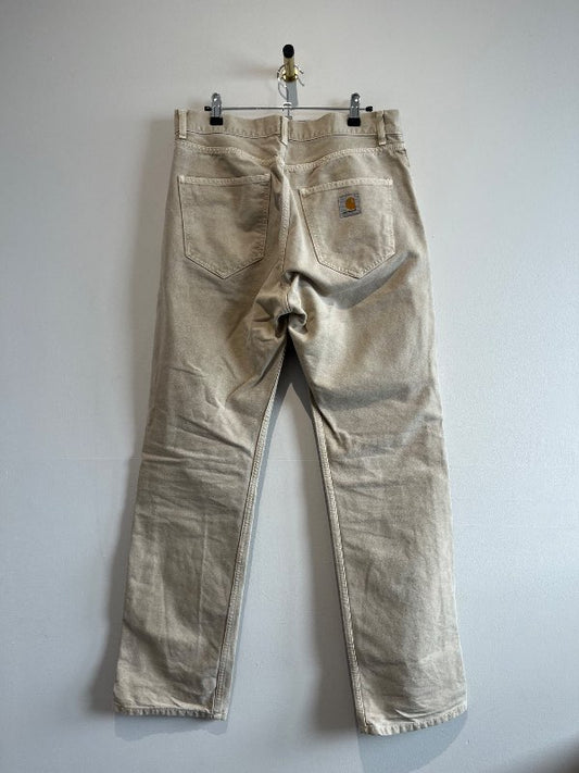 carhartt beige gallabuxur