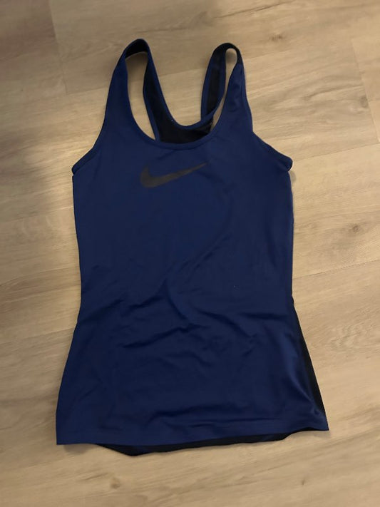 blue nike shirt