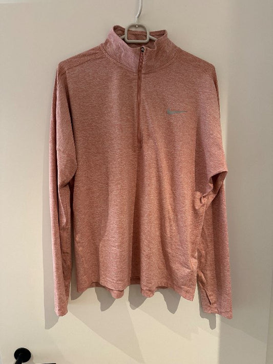 Nike æfingapeysa bleik