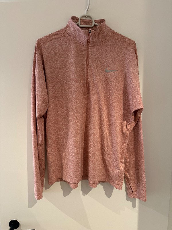 Nike æfingapeysa bleik