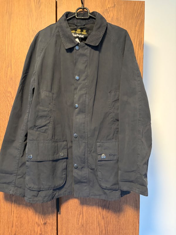 Barbour jakki blár
