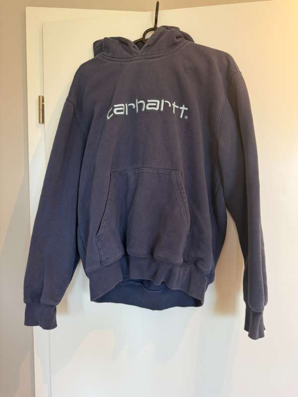Carhartt hettupeysa blá