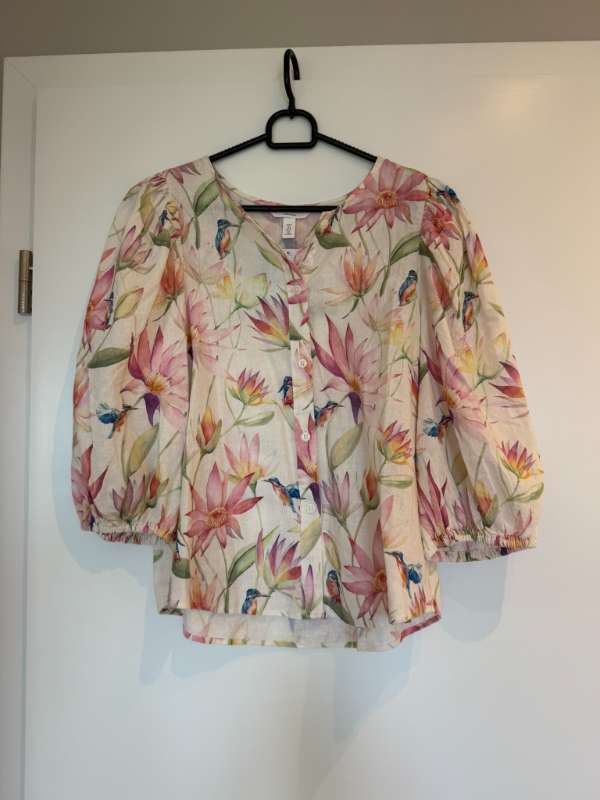 Blómaskyrta H&M ónotuð