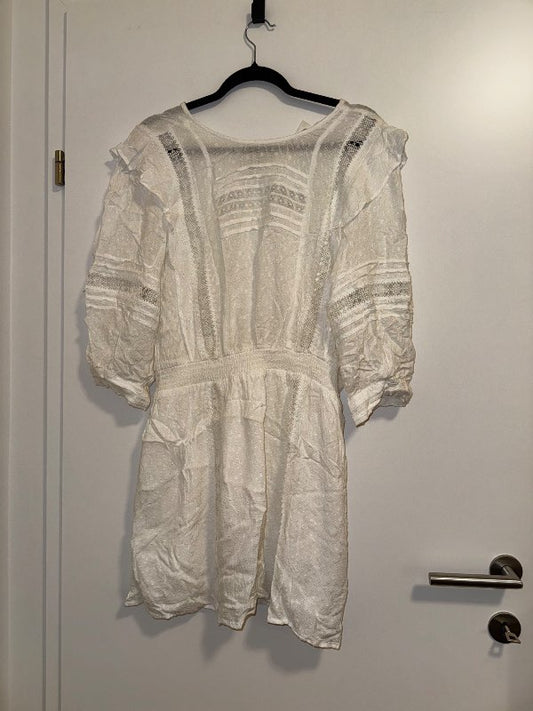 White Boho Dress