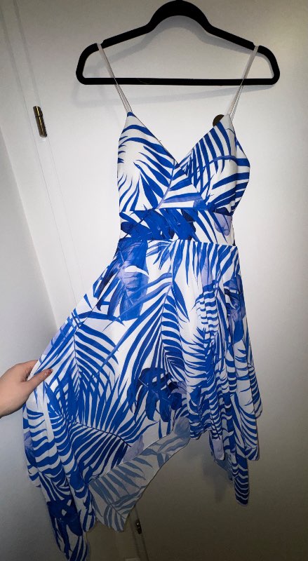 Blue Tropical Dress