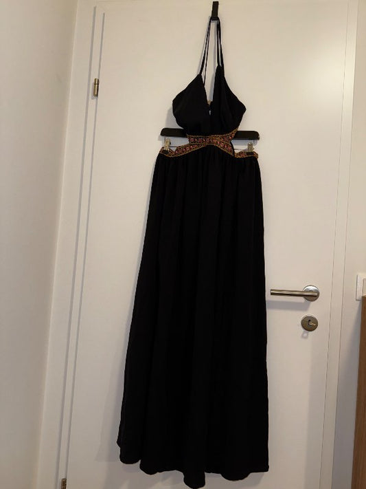 Black Boho Maxi Dress