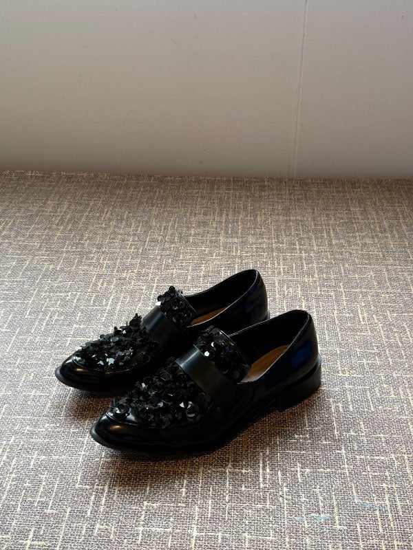 Zara pallíettu-loafers