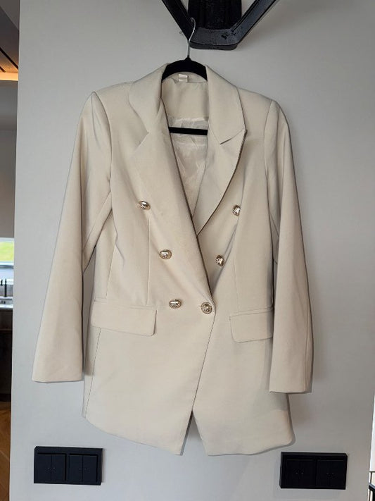Blazer beige júník