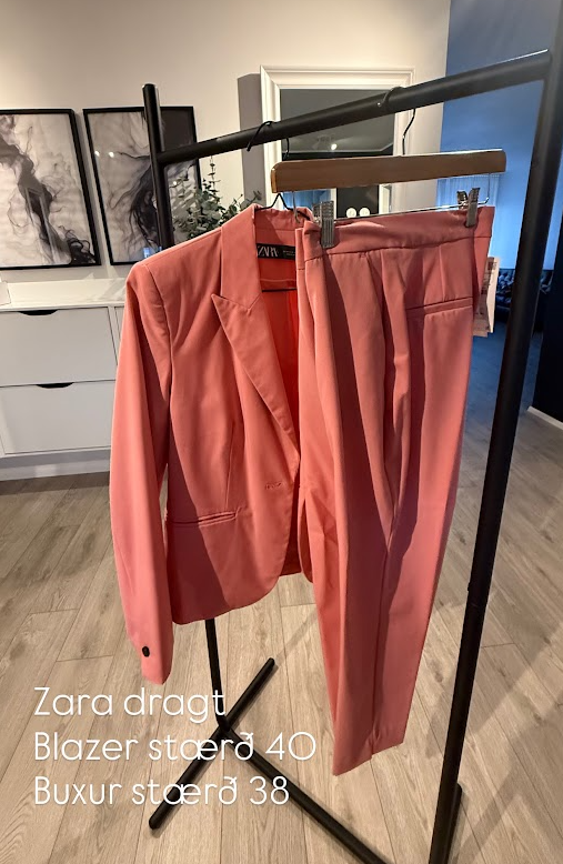 Zara pink suit (blazer and pants)