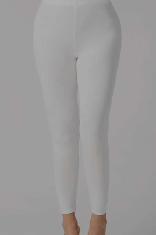 Hvítar leggings