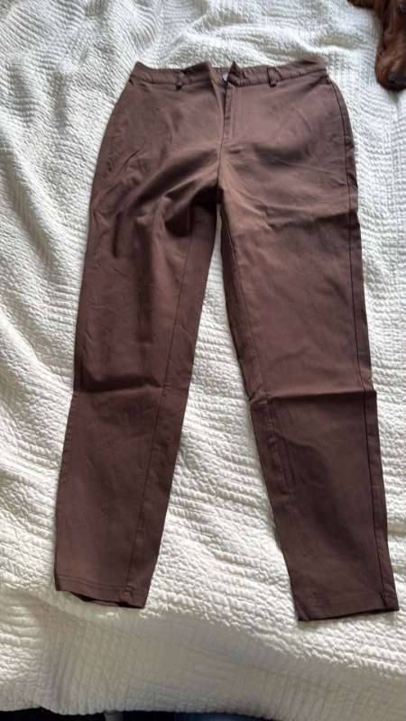 Kakóbrúnar kvartbuxur