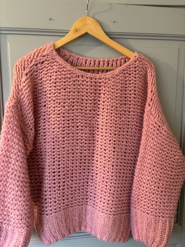 Pink sweater