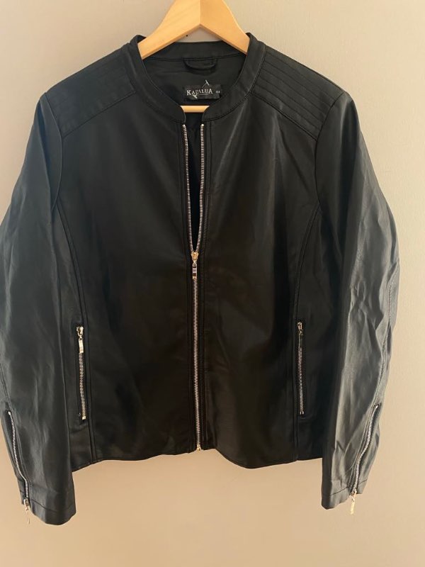 Kapalua leather jacket