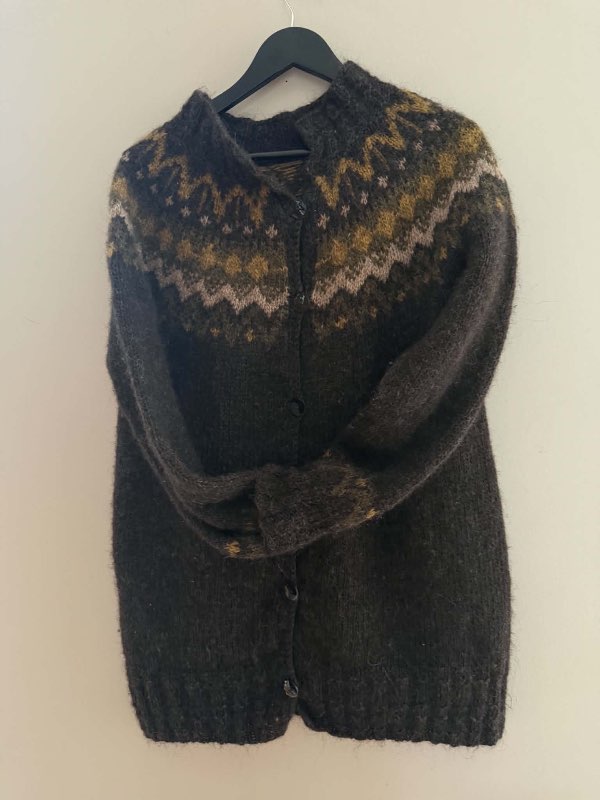 New Icelandic wool sweater