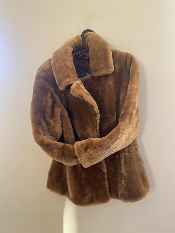 vintage Gullbrún jakki