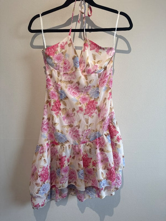 Short floral dress