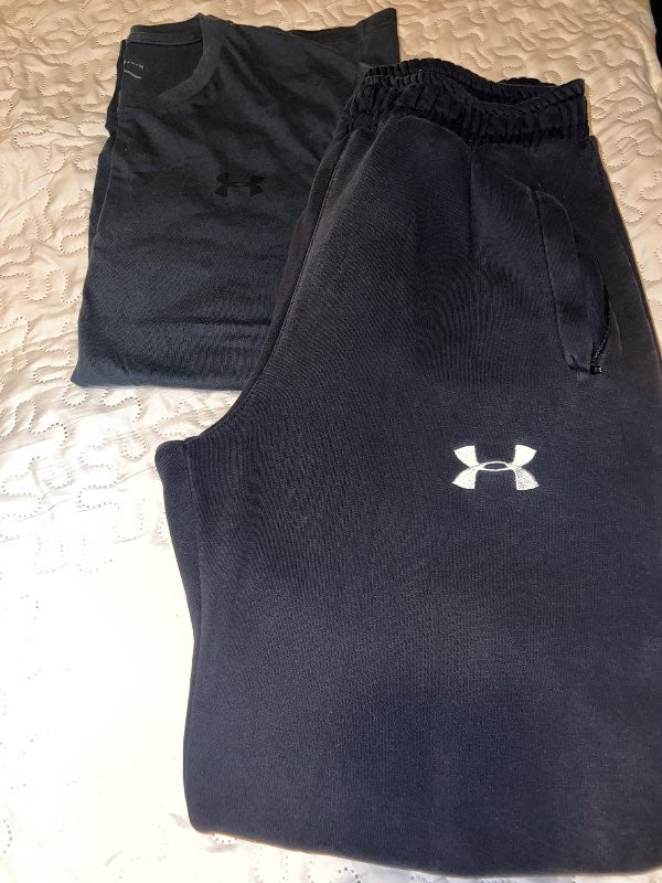 Under armour sett, buxur+ bolur