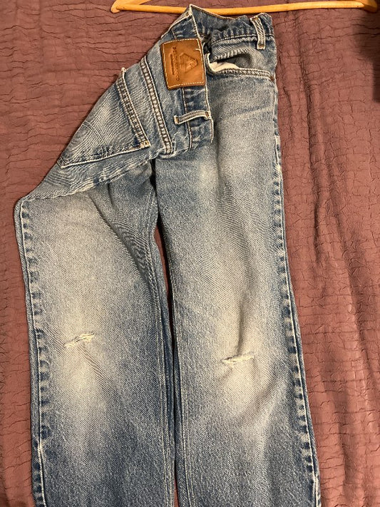 Levi's jeans rawworked