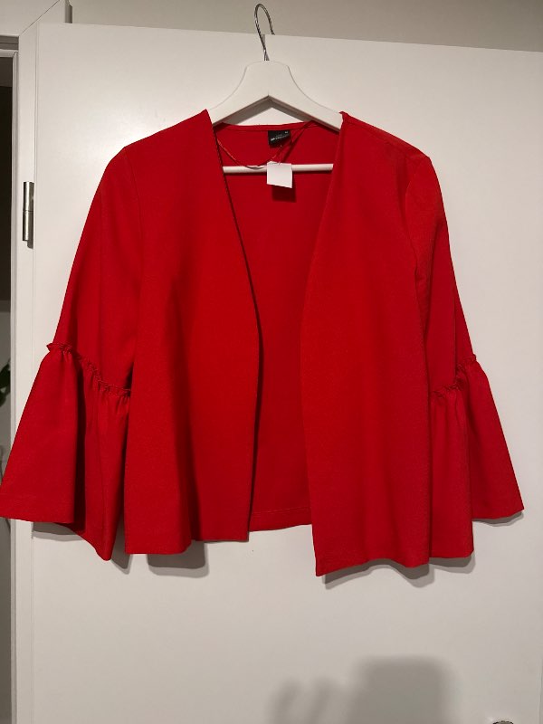 Blazer Gina tricot red