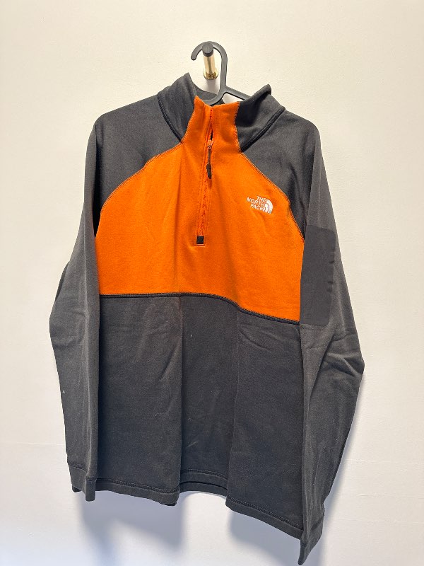 the north face orange peysa