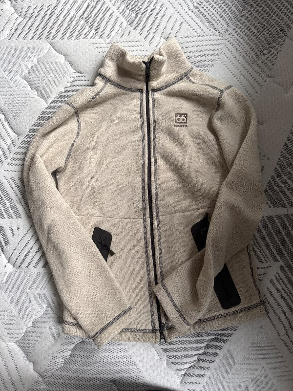 66north beige fleece