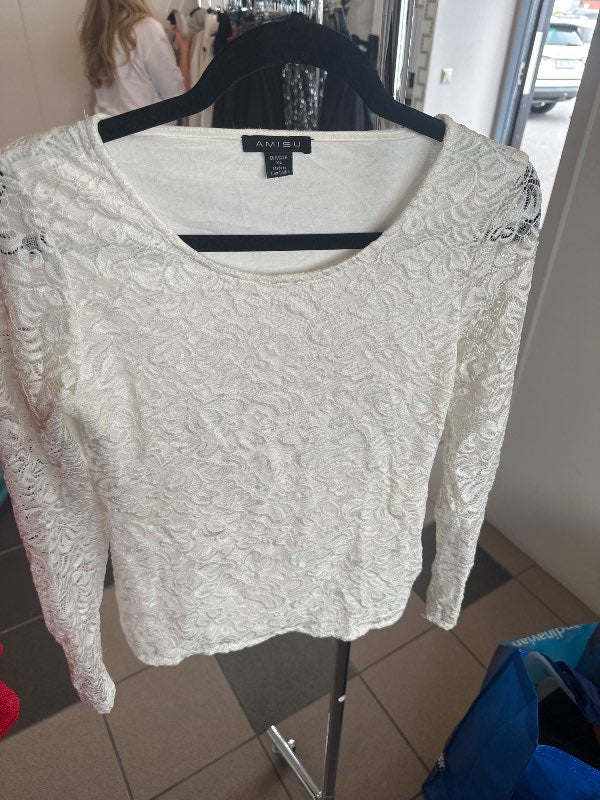 Síðermabolur hvítur