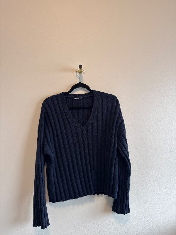 Blá GinaTricot peysa