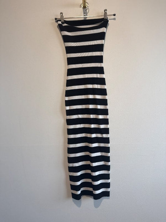 Black and white dress