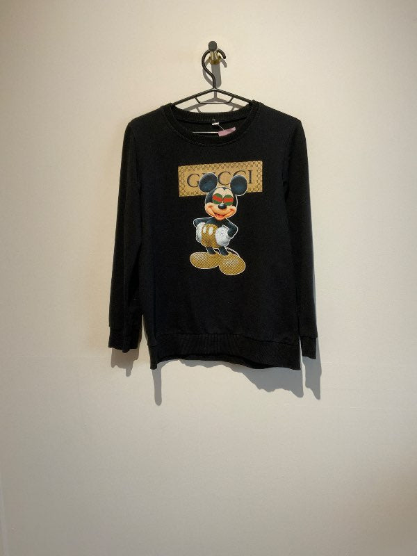 ,,GUCCI” Mickey Mouse sweatshirt, black