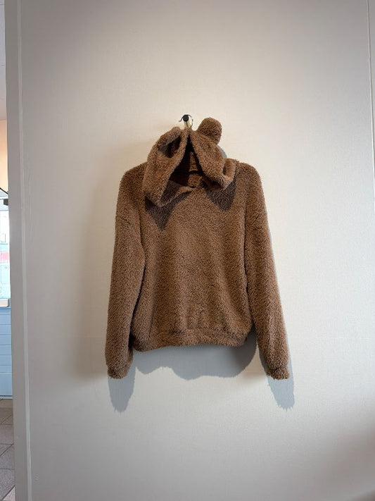 Cozy hettupeysa með eyru