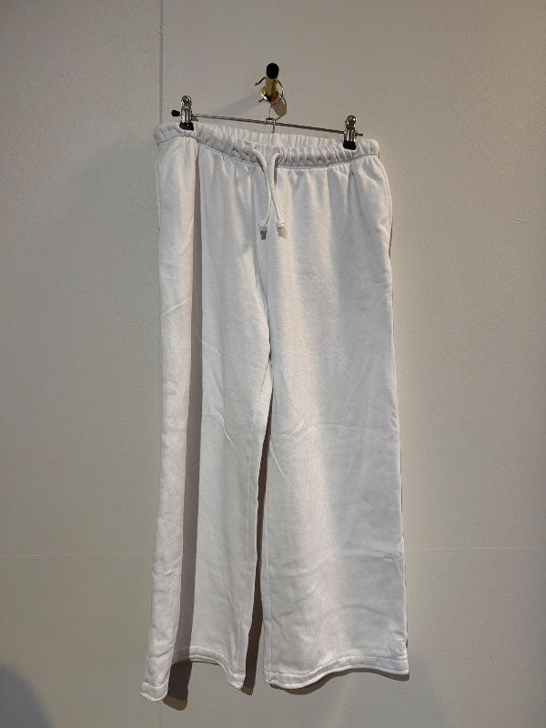 H&M sweatpants hvítar
