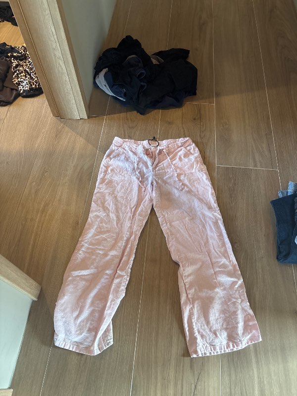 gina tricot buxur bleikar