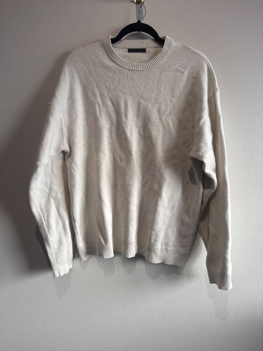 Zara peysa cream white