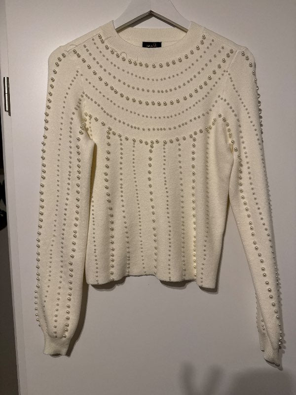 Ontwelft white sweater